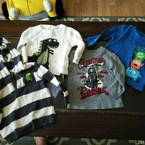 Boys 12-18 mo. Tops lot